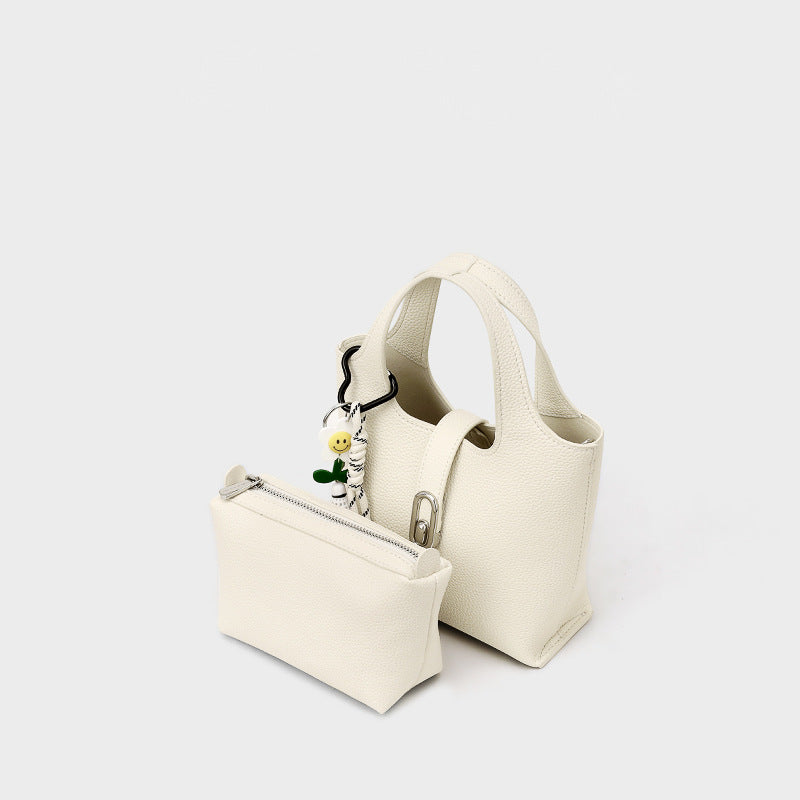Leather Fashion Texture Western Style Litchi Bags
