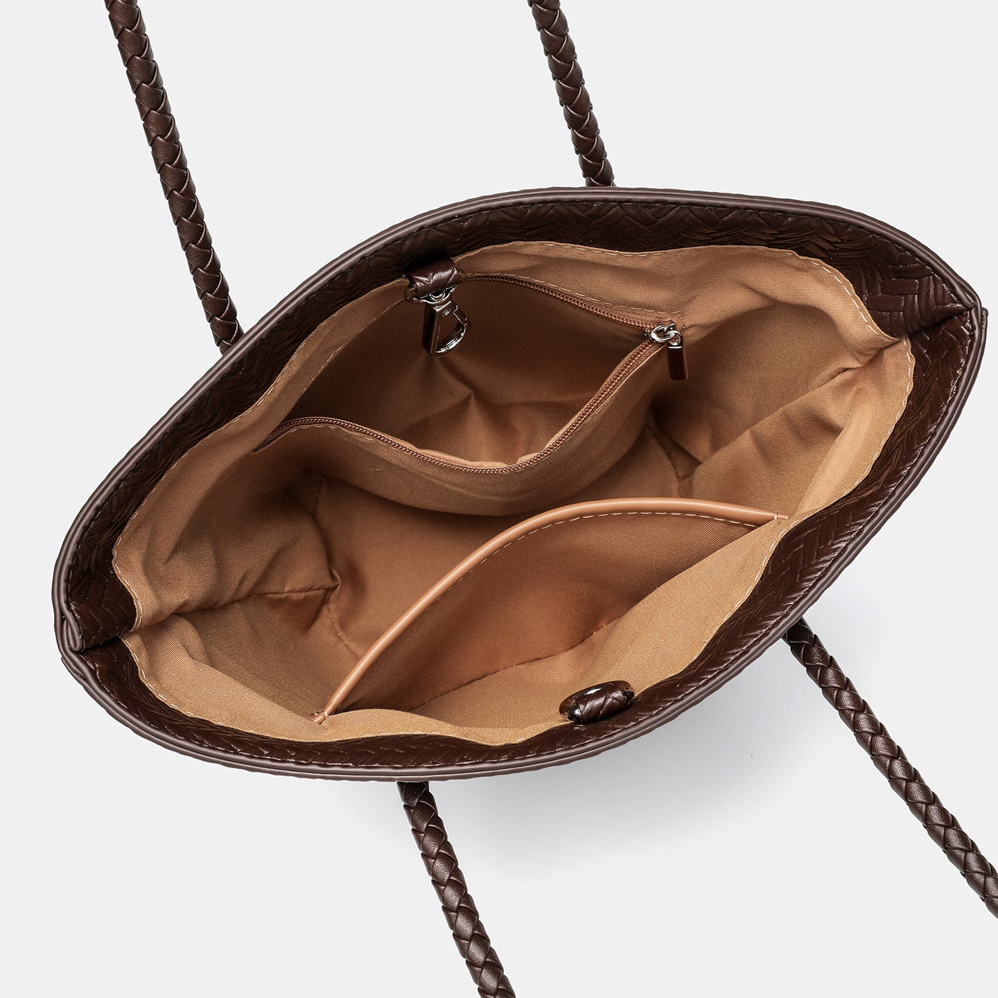 Autumn Niche High-grade Woven Vegetable Basket Simple Commute Portable Women's Shoulder Bag