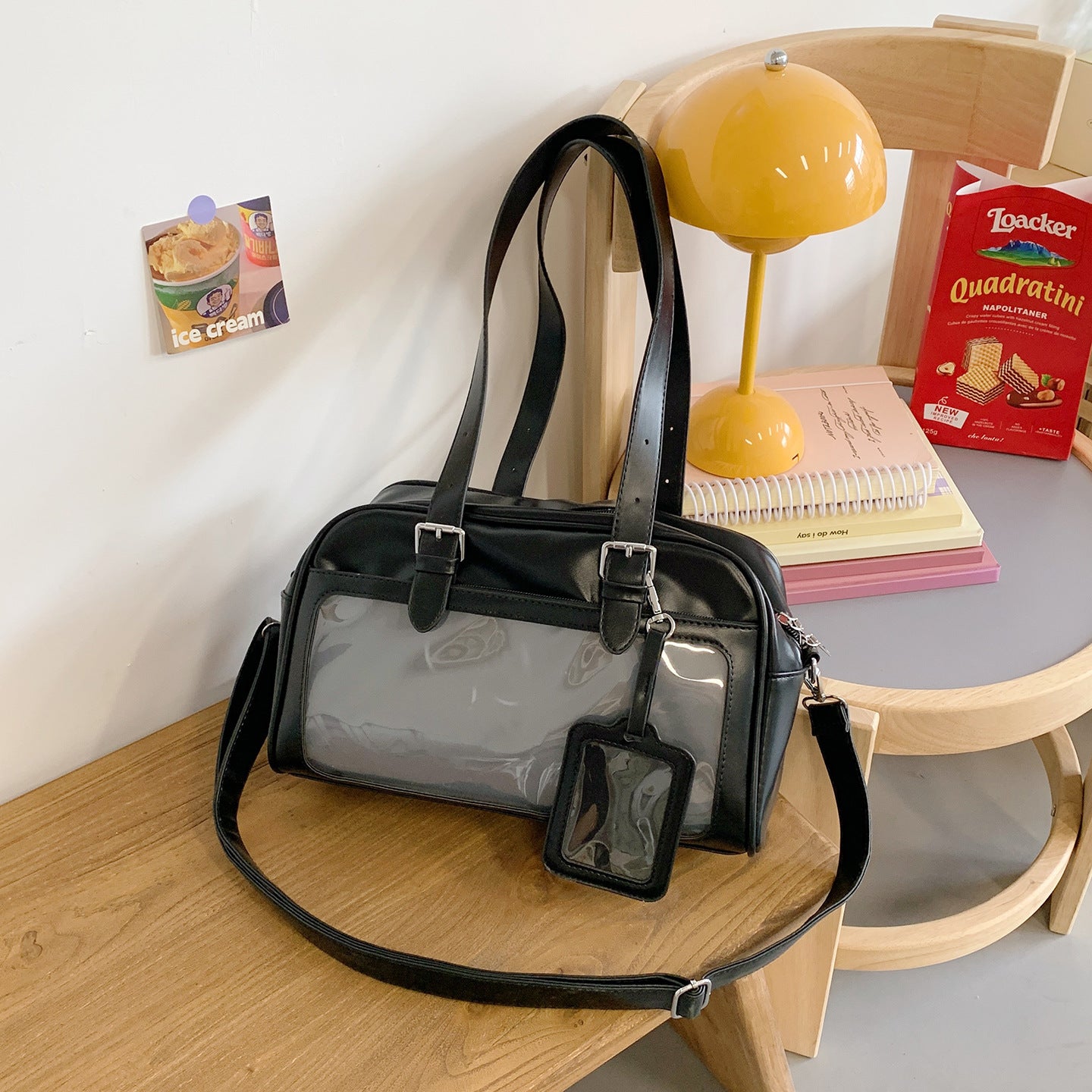 Homemade Cartoon Fresh Uniform Bar Large Capacity College Style Secondary Backpacks