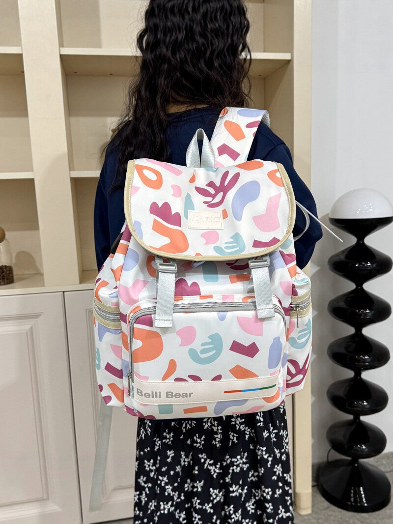 Large Capacity Female Style Cute Cartoon Backpacks