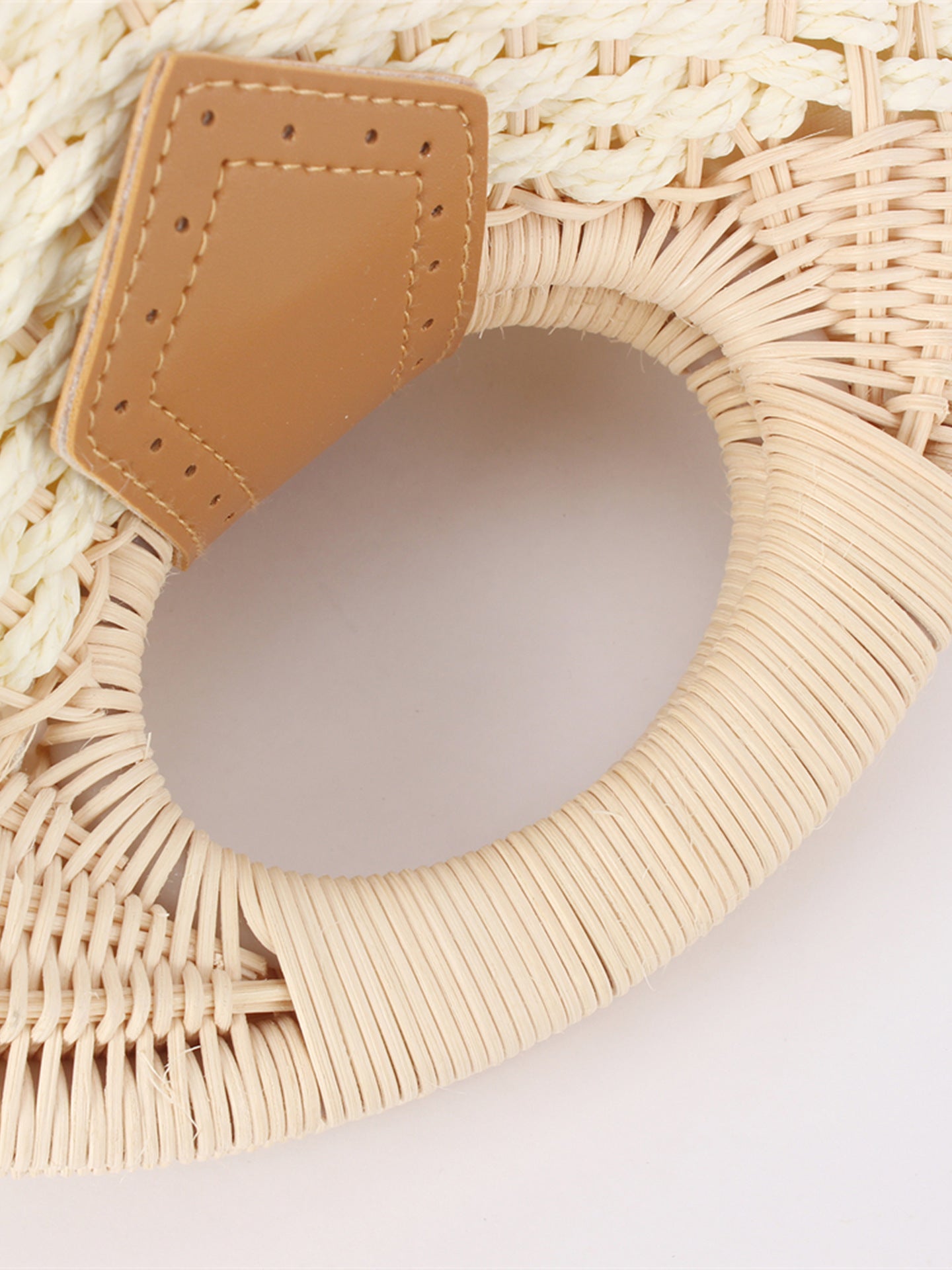 Fashion Shell Cute Personality Rattan Weave Beach Vacation Straw Women's Handbag