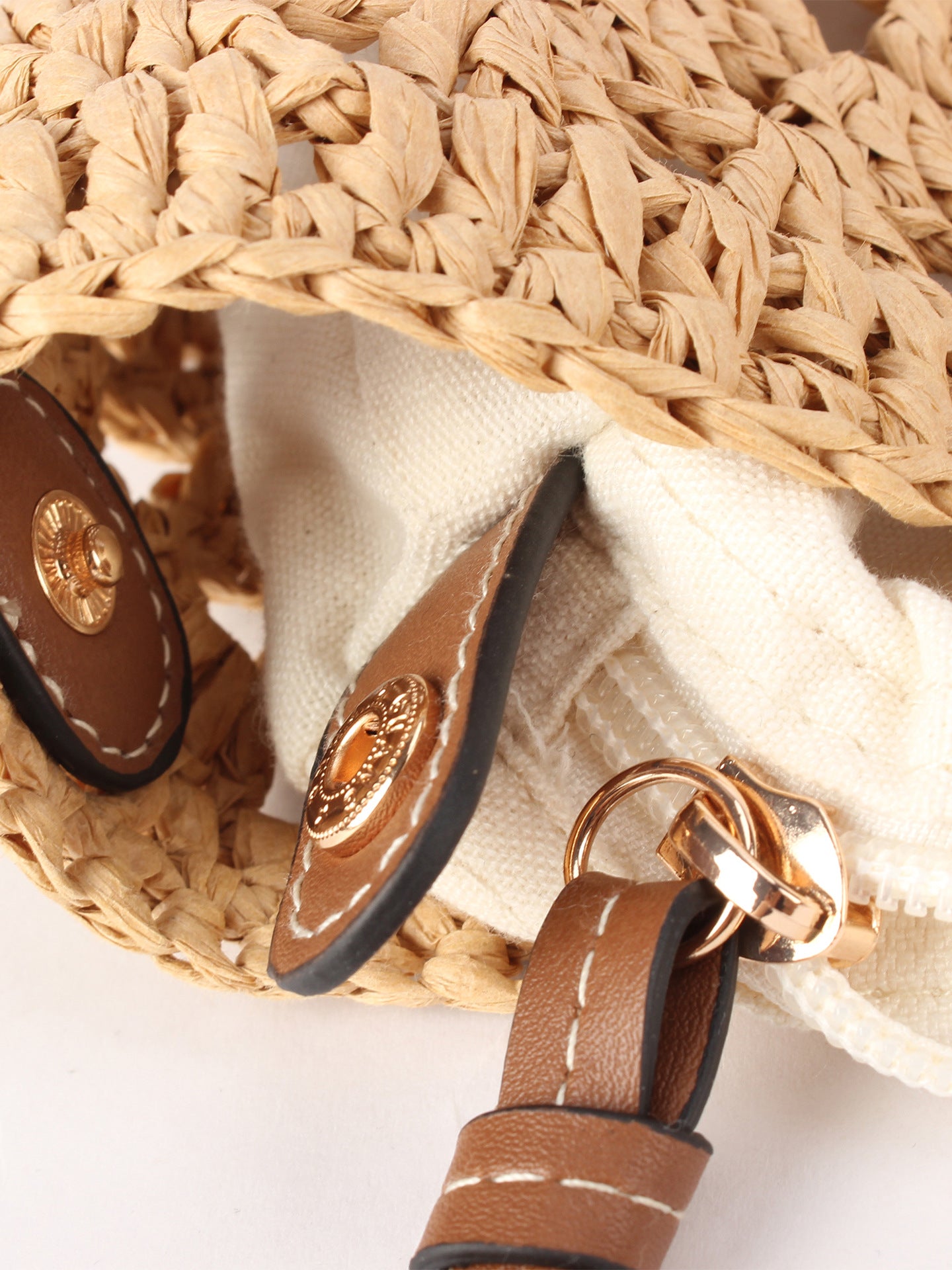 Women's Fashion Handmade Woven Seaside Vacation Daily Leisure Women's Shoulder Bag