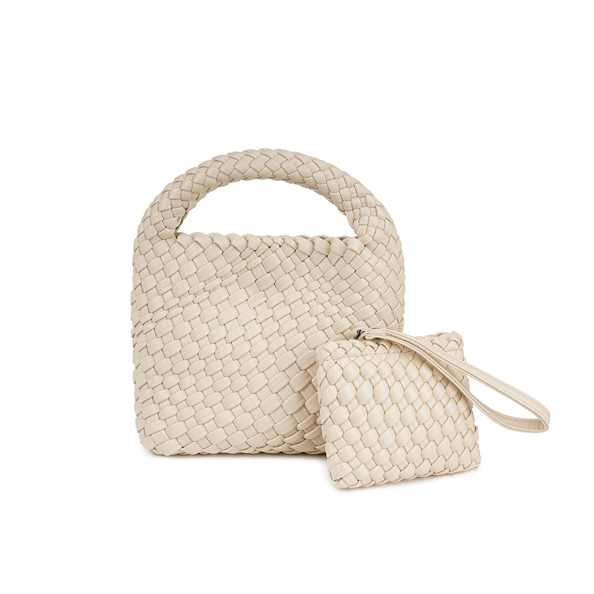 Hand-woven Mini Vegetable Basket Chain Magnetic Phone Bags
