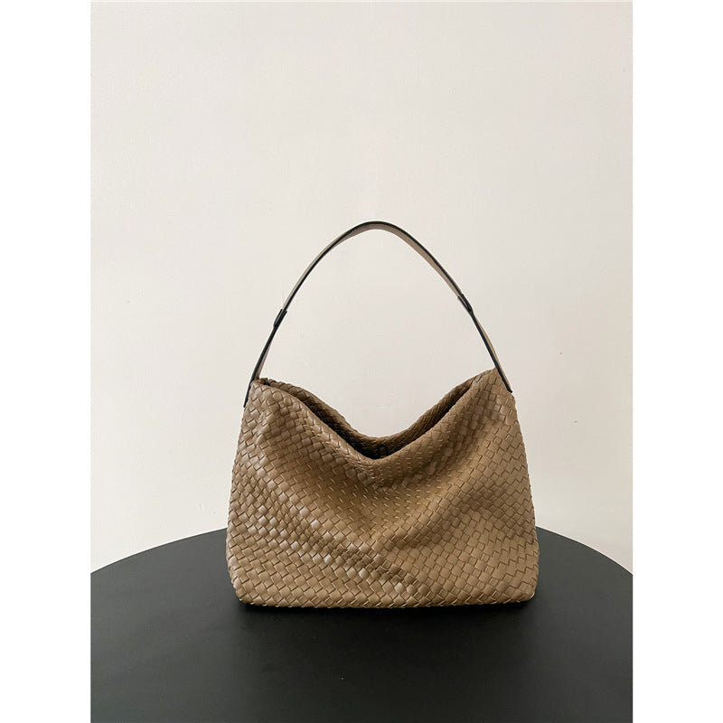 Women's Knitting Large Capacity Underarm Cross Body Women's Shoulder Bag