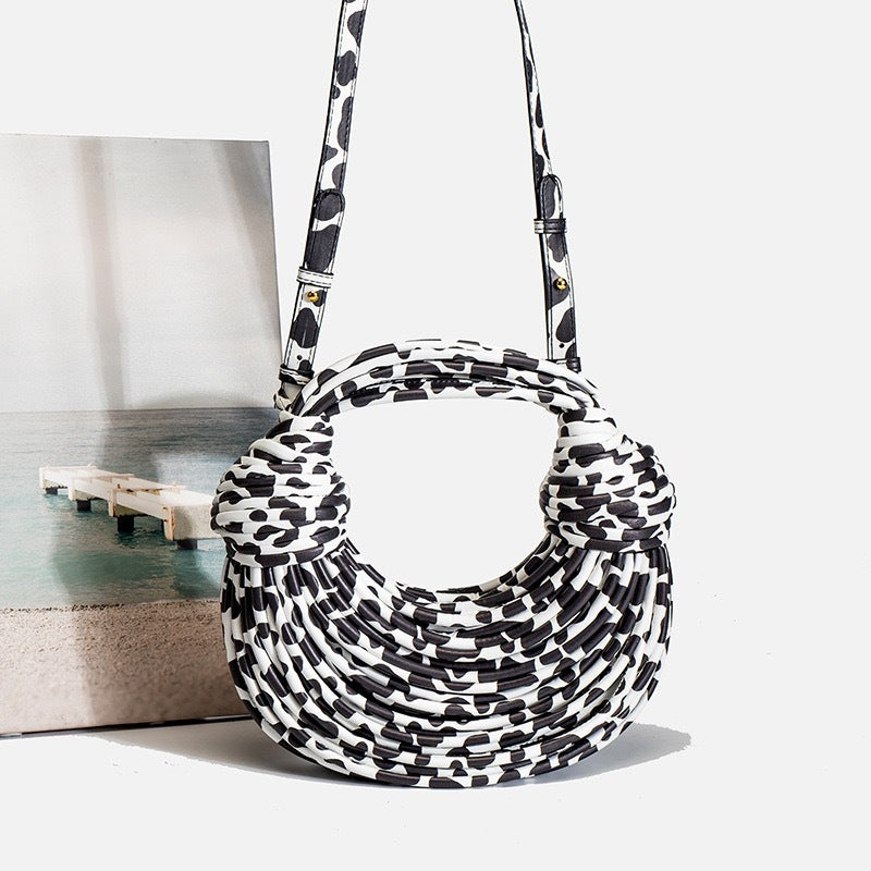 Women's Handmade Woven Special Creative Knotted Noodle Bags