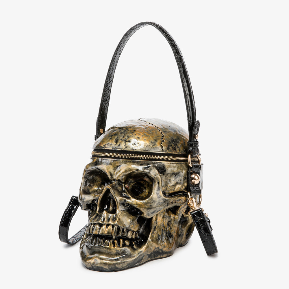 Stylish Glamorous Skull Funny Halloween Style Handbags