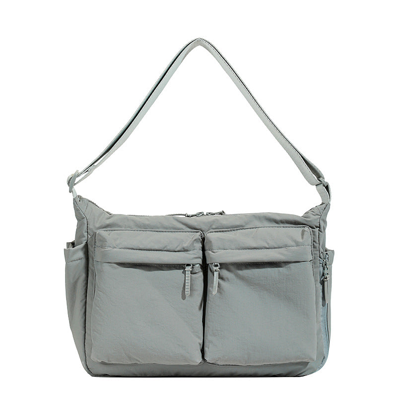 Women's & Men's Simple Nylon Cloth Large Capacity Totes Bags