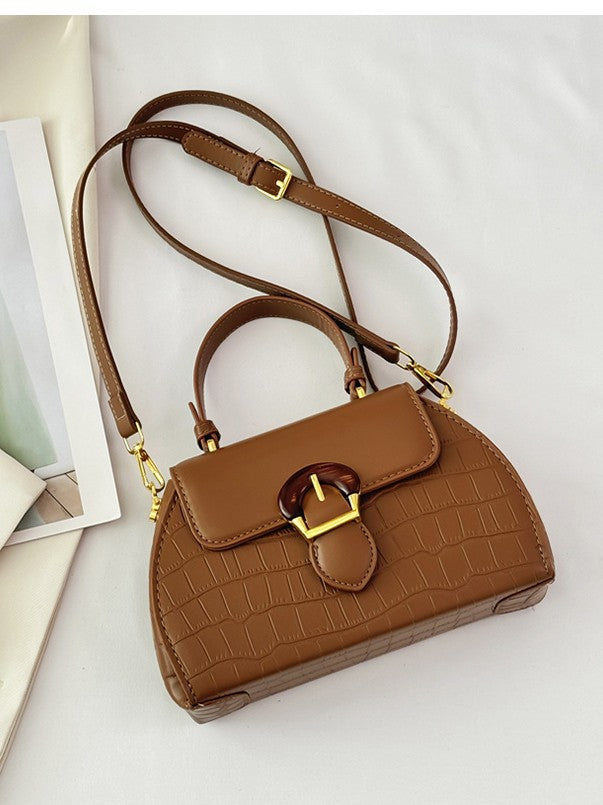 Women's French Minority Fashionable Oblique Portable Women's Handbag