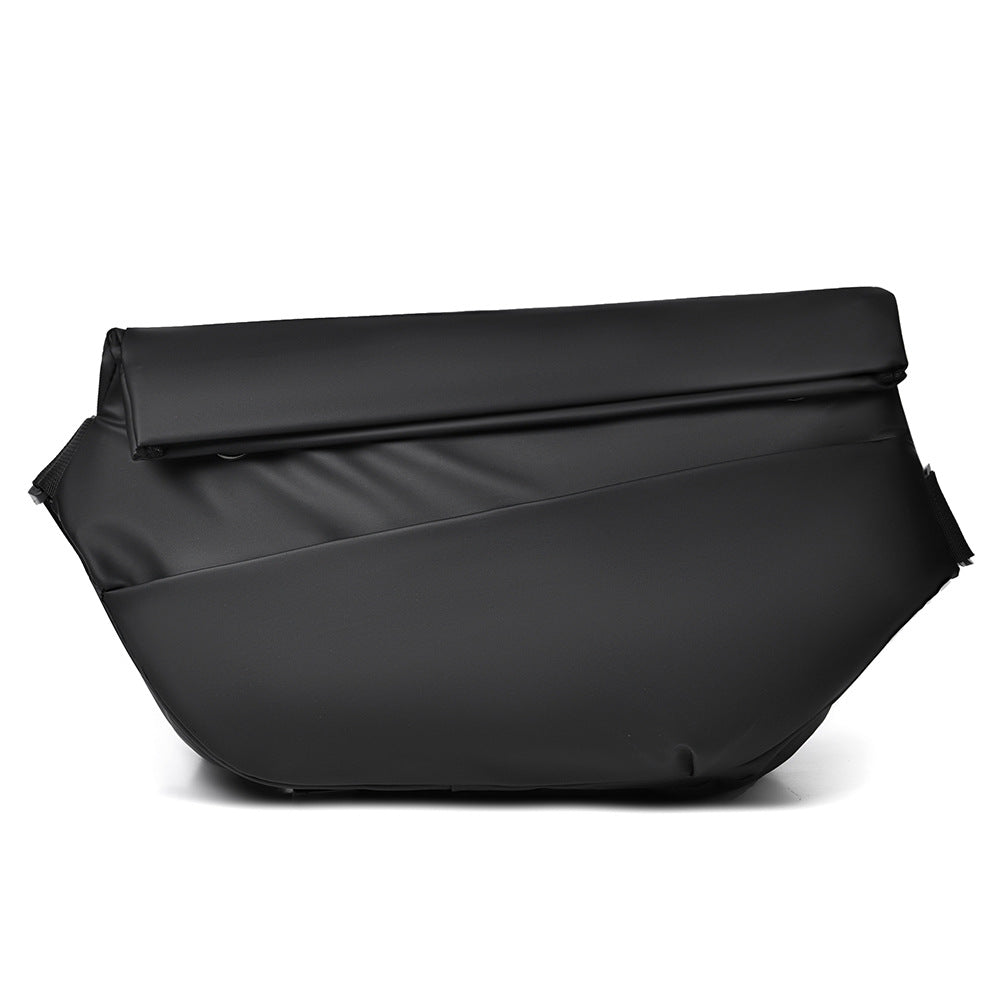 Men's Waterproof Large Capacity Mechanical Style Commuter Men's Chest Bag