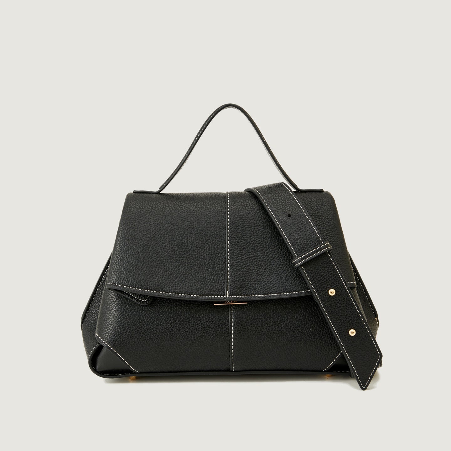 Women's Leather Lychee Pattern Cowhide Light Luxury Commuter Bags