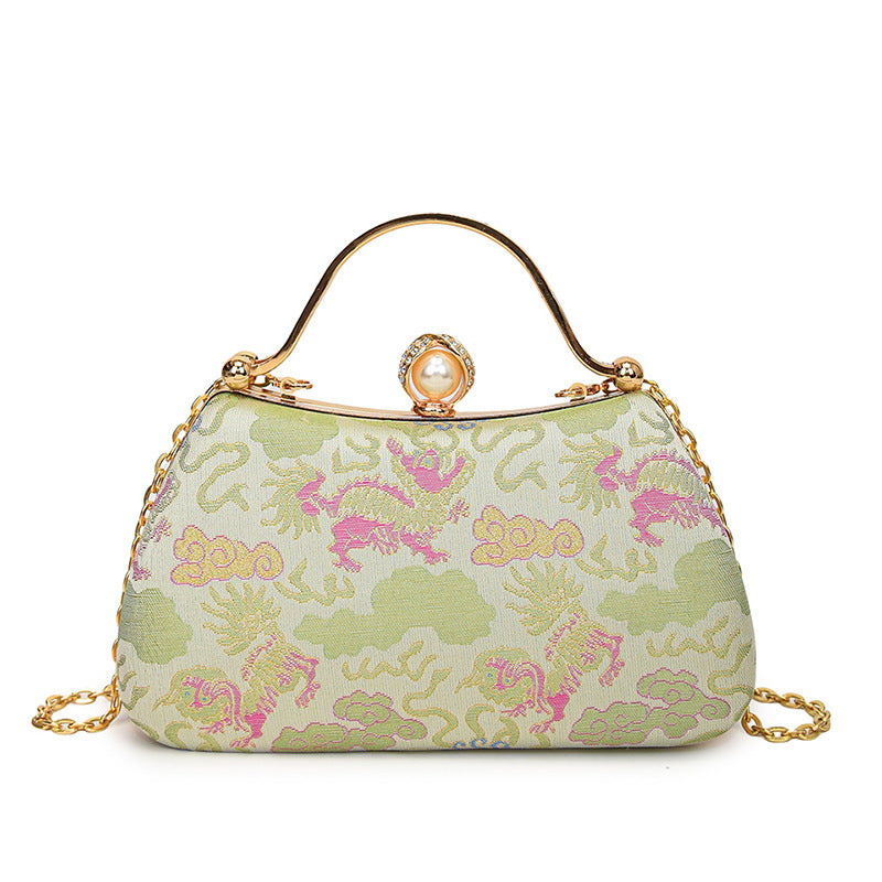 Women's Frame Hard Box Diamonds Mini Expensive Shoulder Bags