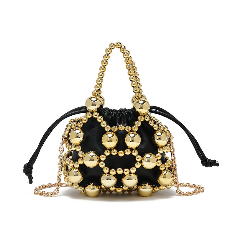 Women's High-grade Fashion Metal Beaded Summer Trendy Bags