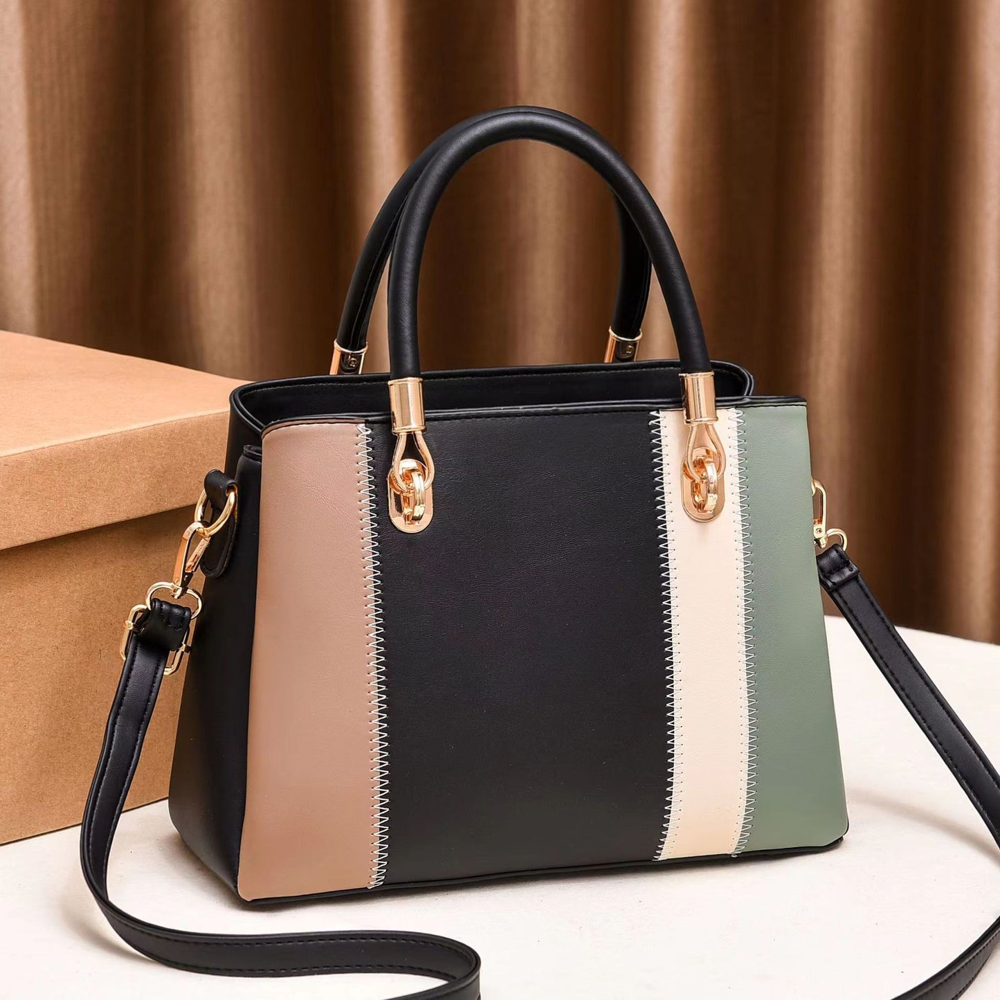 Women's Color-matching Trendy Leisure Large Capacity Women's Messenger Bag