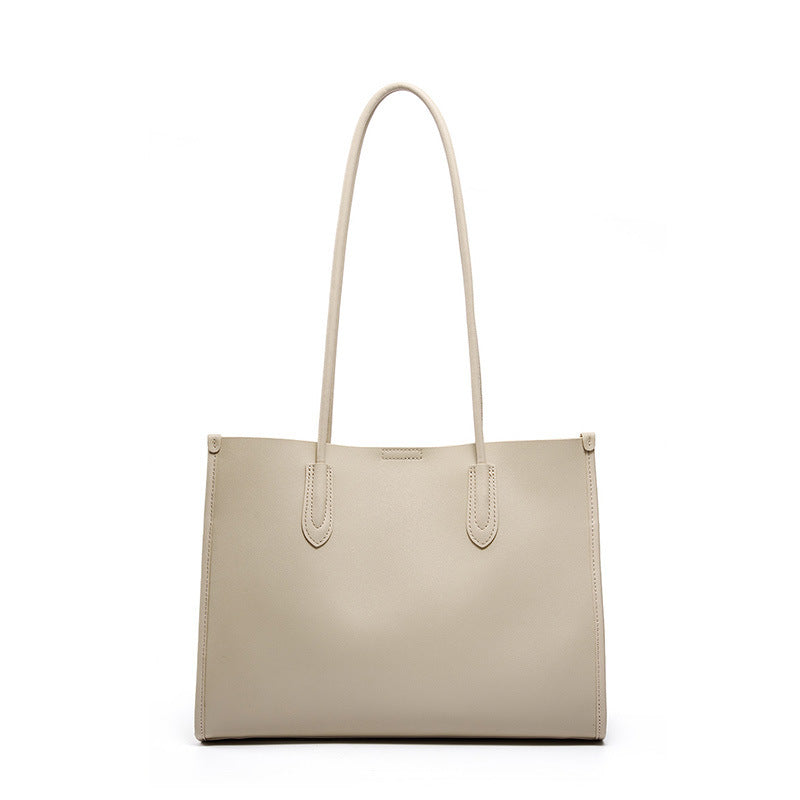 Women's Genuine Leather Niche Soft Versatile High-grade Large Bags