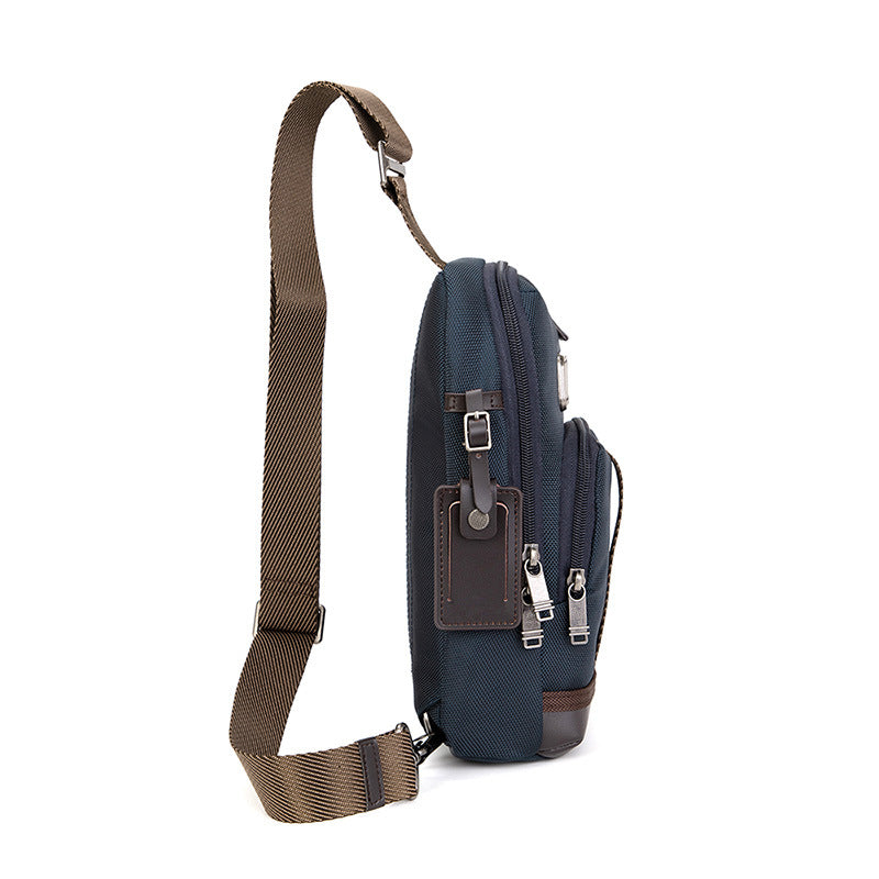 Men's Ballistic Nylon Leisure Commute Simplicity Thin Bags