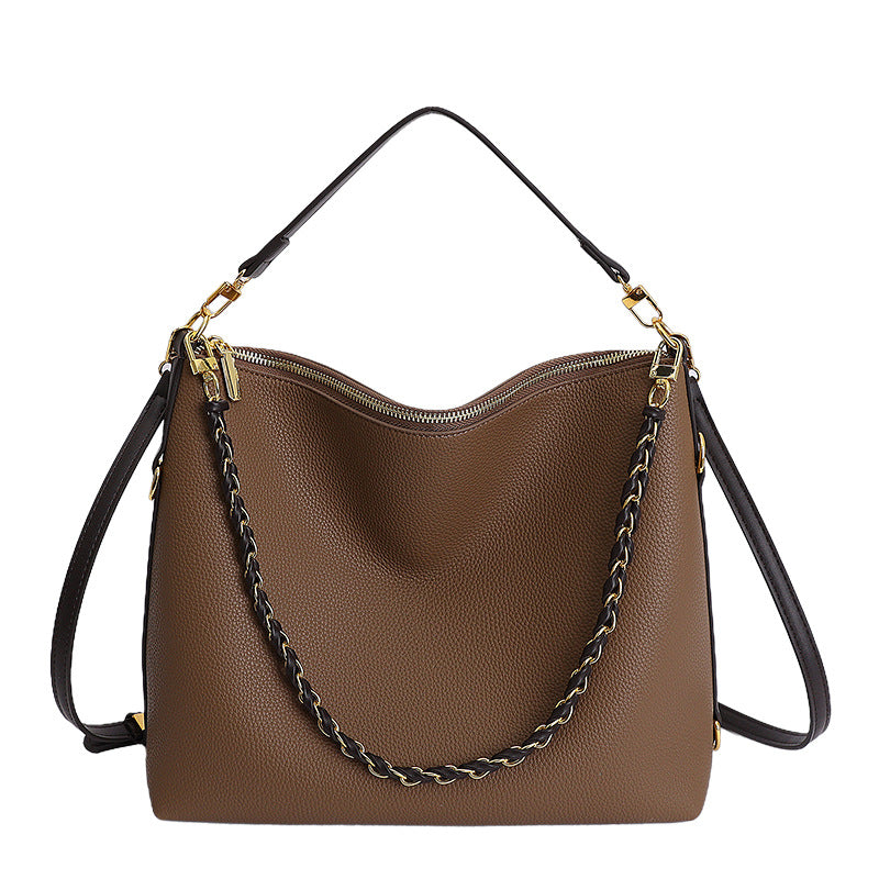 Everyday Fashionable Large Capacity Retro Affordable Luxury Leisure Commute Women's Messenger Bag
