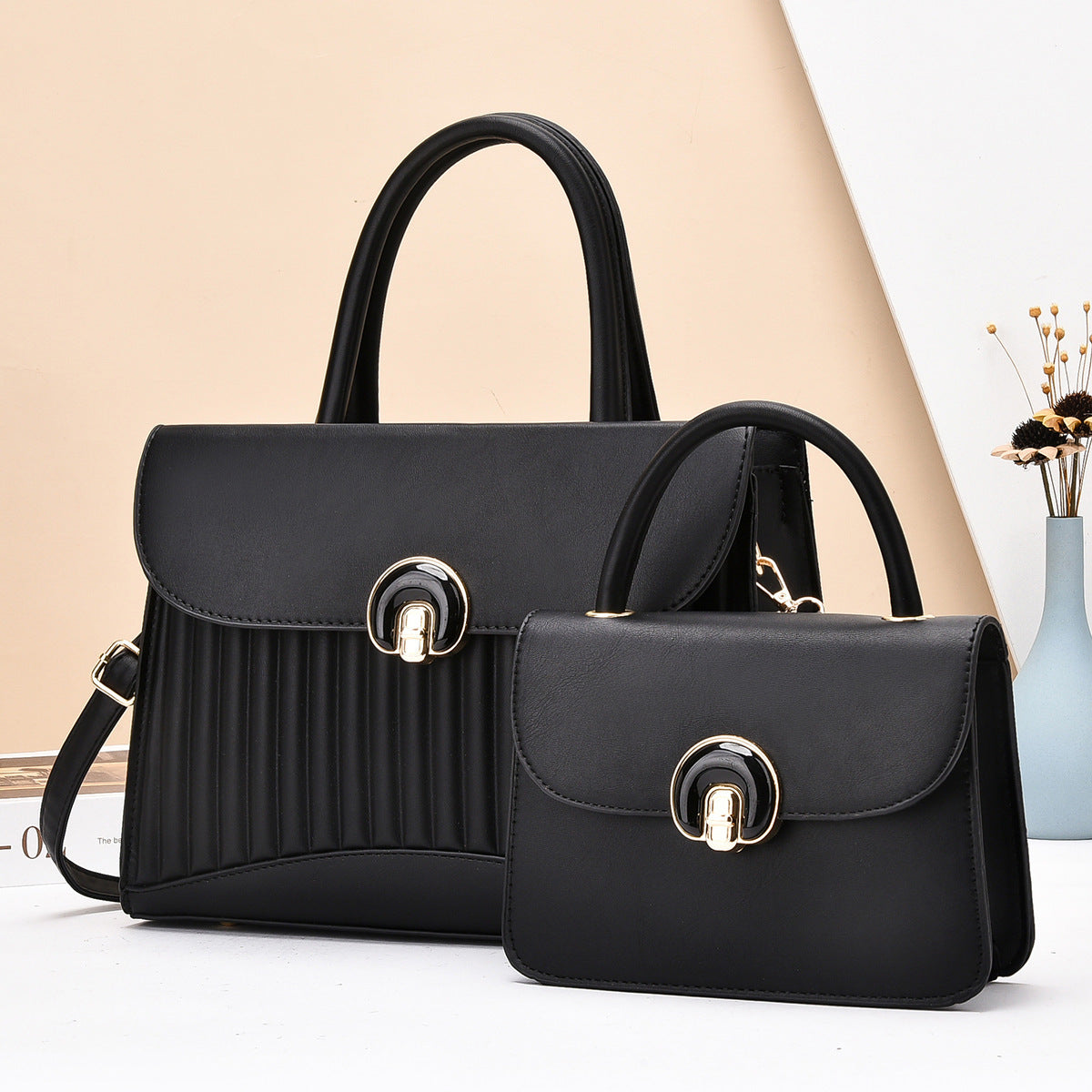Women's Match Sets Large Capacity Fashion Commuter Handbags