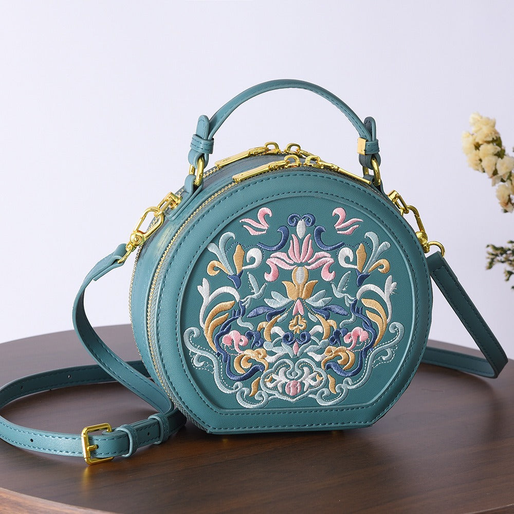 Women's Chinese Style Fashionable Embroidered For Trendy Women's Messenger Bag
