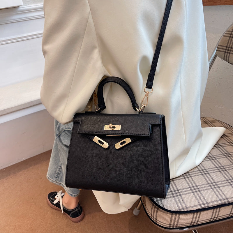 Women's Advanced Texture Portable Retro Kelly Women's Shoulder Bag