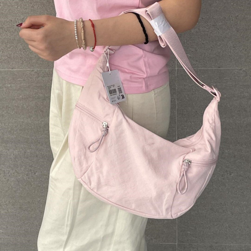 Crescent Dumpling Leisure Commuter Underarm Lightweight Women's Messenger Bag