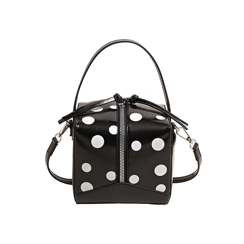 Women's Simple Polka Dot Fashion Personality Design Super Women's Messenger Bag