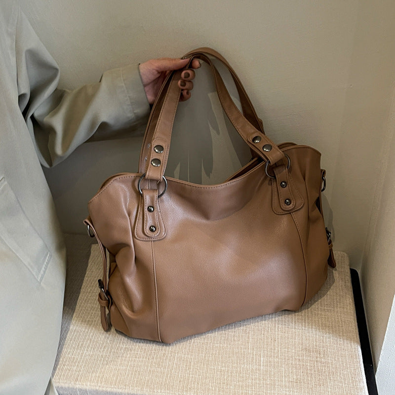 Women's Portable Korean Style Simple Western Bags