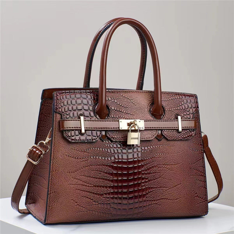 Women's Fashionable Trendy Temperamental Mother Texture Women's Handbag