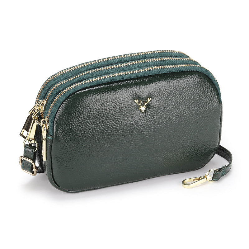 Women's Soft Advanced Texture Exquisite Fashion Simple Women's Leather Bag