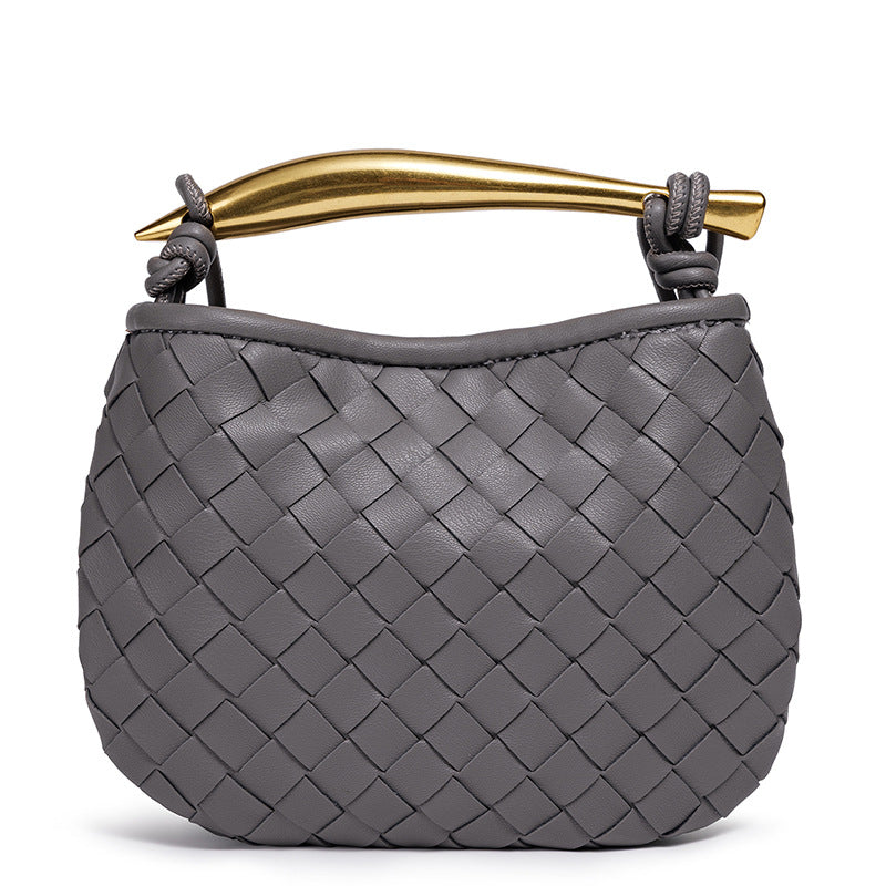 Women's Cute Mini Sardine Woven Trumpeter Women's Shoulder Bag