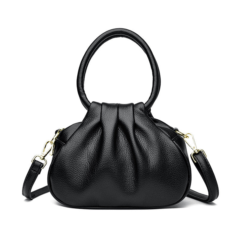 Women's High-grade Soft Surface Fashion Commuter Dumpling Women's Messenger Bag