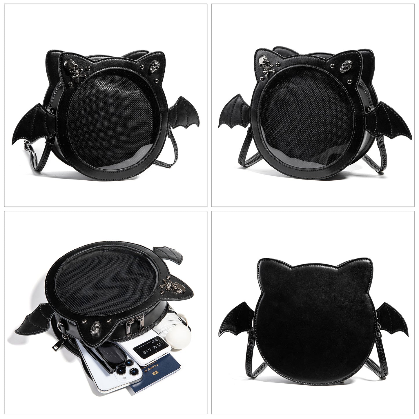 Wind Sun Man Cartoon Bar Badge Women's Shoulder Bag