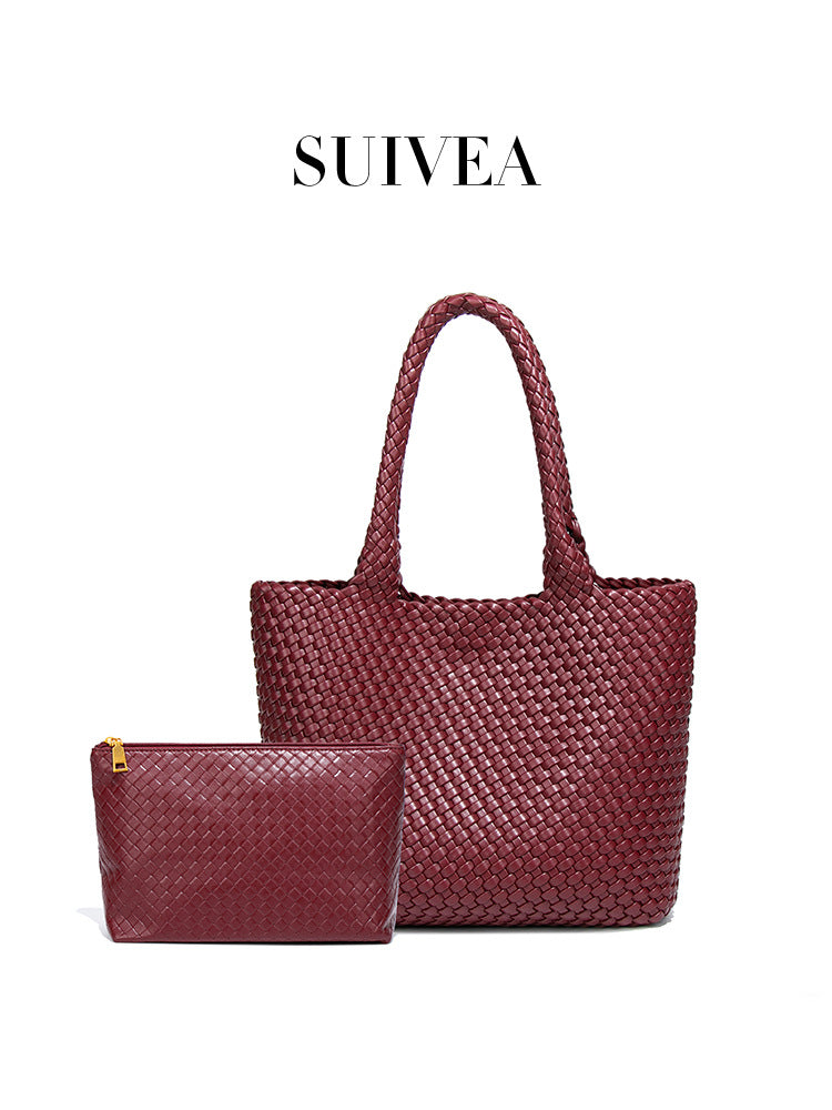 Trendy Large Capacity Underarm Son Mother Simple Elegant Women's Handbag