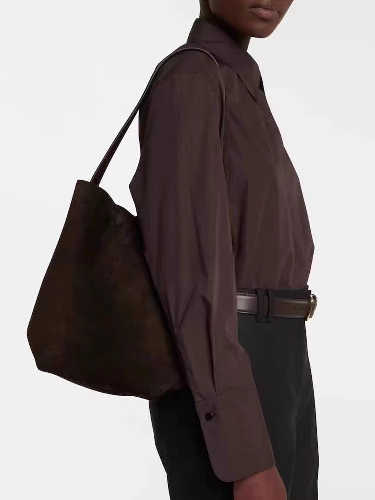 Women's Genuine Leather Large Capacity Fashion Commuter Women's Shoulder Bag