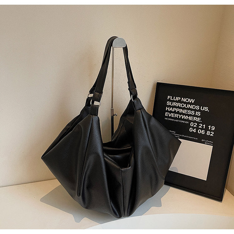 Women's High Sense Idle Style Wandering Dumpling Large Capacity Women's Shoulder Bag