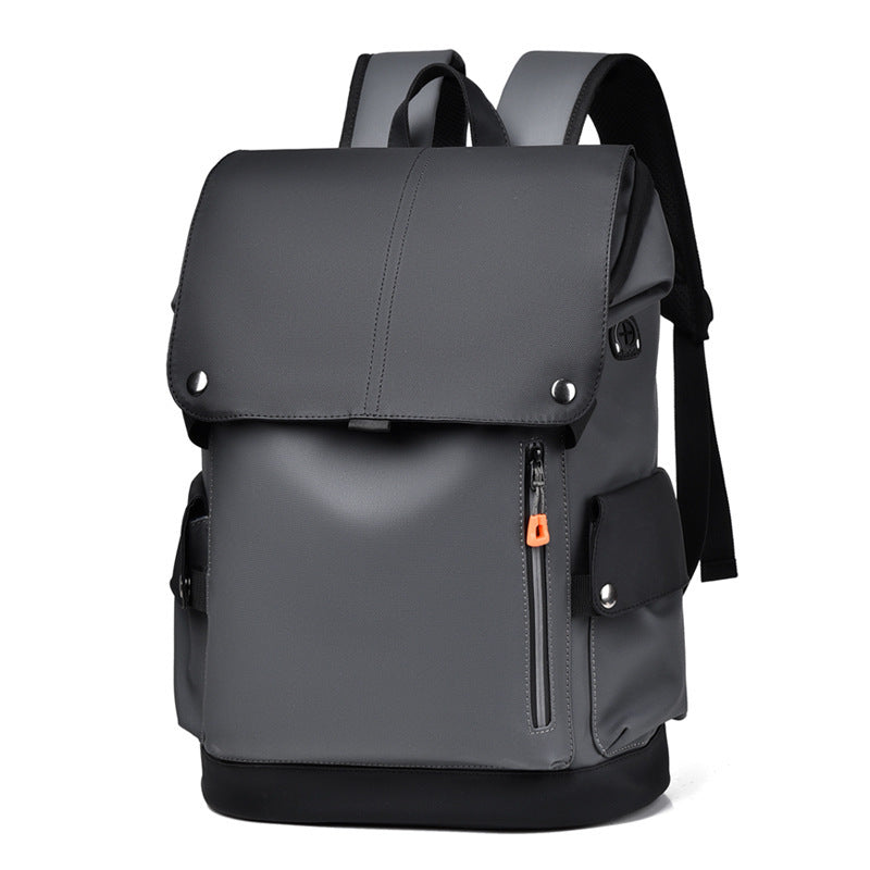 Versatile Men's Waterproof Fashion Simple Tide Leisure Backpack
