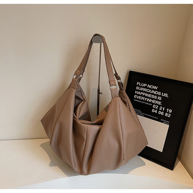 Women's High Sense Idle Style Wandering Dumpling Large Capacity Women's Shoulder Bag