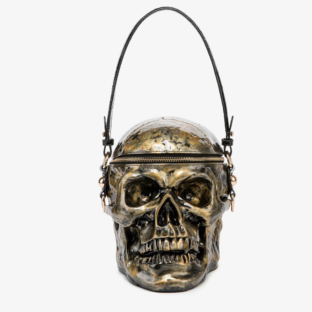 Stylish Glamorous Skull Funny Halloween Style Handbags