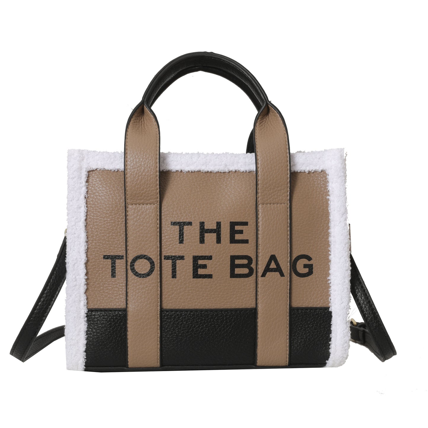 Women's Commuter Portable Lamb Fur Trendy Elements Women's Handbag