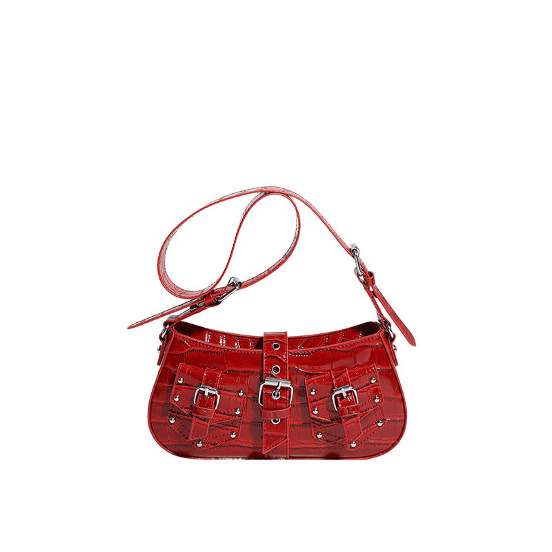 Fashionable Commuter Portable Underarm Female Niche Bags