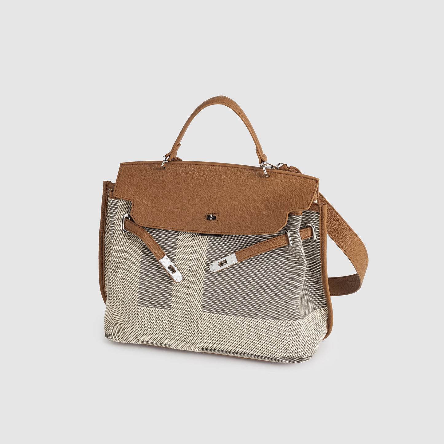 Women's Kelly Soft Leather Large Capacity Canvas Women's Messenger Bag