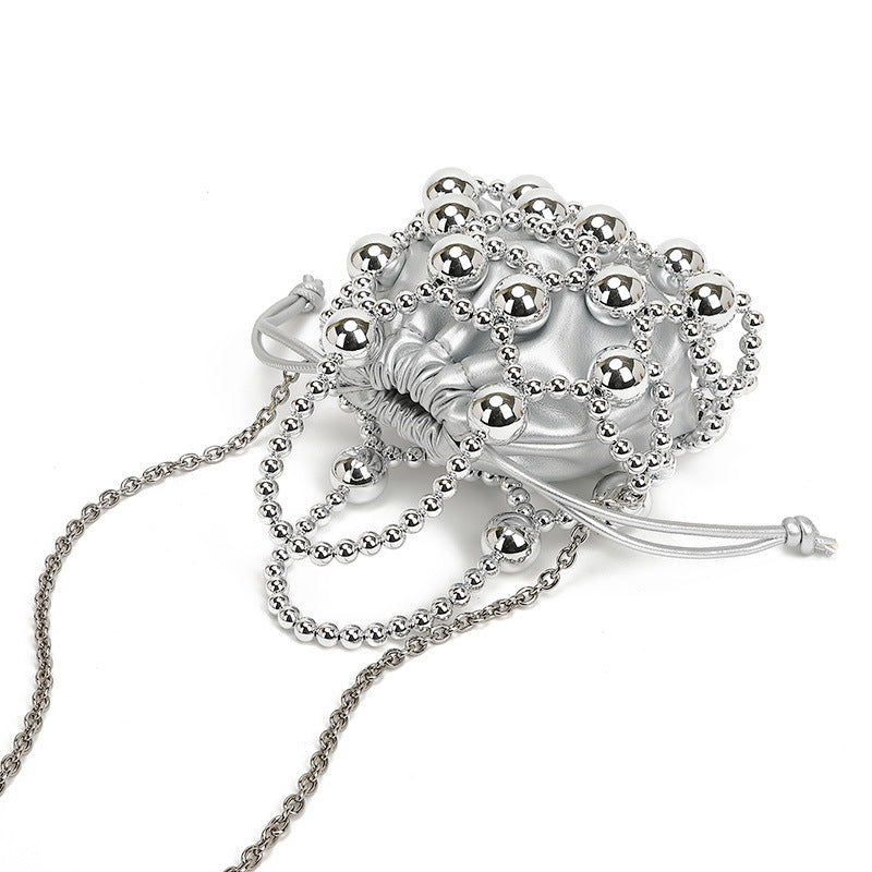 Women's High-grade Fashion Metal Beaded Summer Trendy Bags