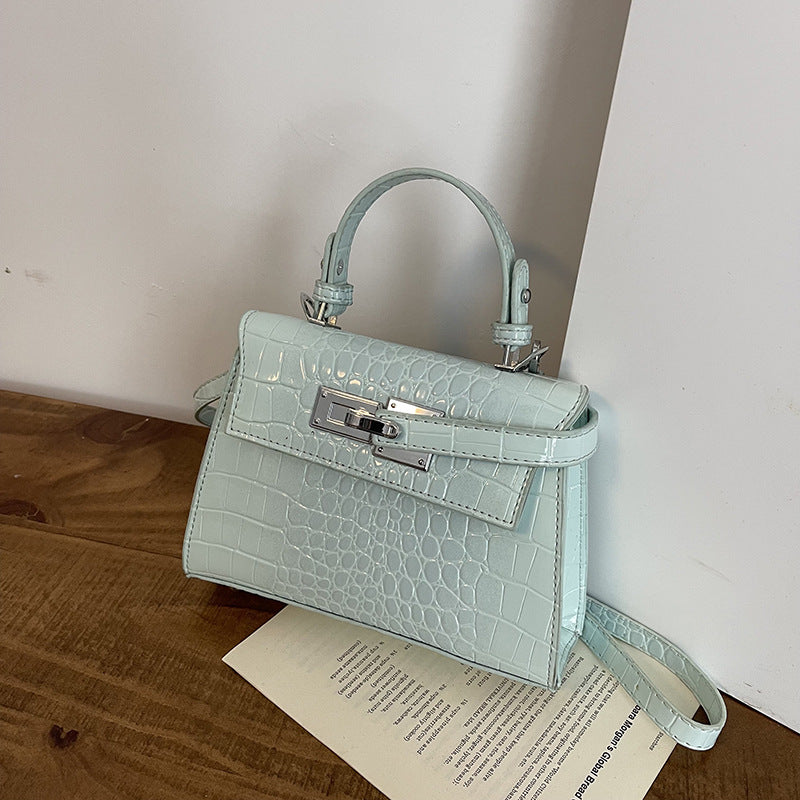 Women's Crocodile Pattern Fashion Advanced Texture Handbags