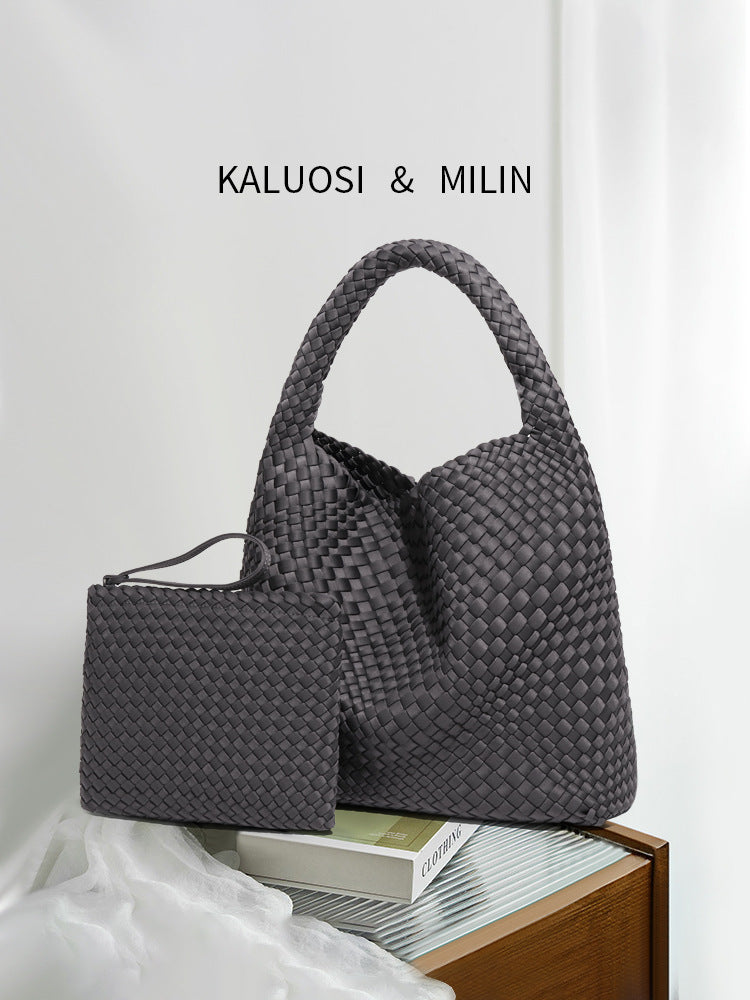 Women's Design Handmade Woven Simple Composite Fashion Women's Handbag