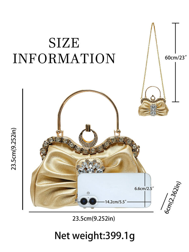 Diamond Fashion Bridesmaid Wedding Exquisite Banquet Dinner Bag