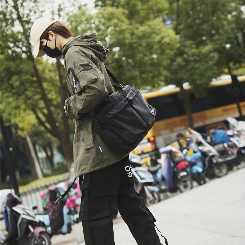 Men's Trendy Style Work Clothes Fashion Large Shoulder Bags