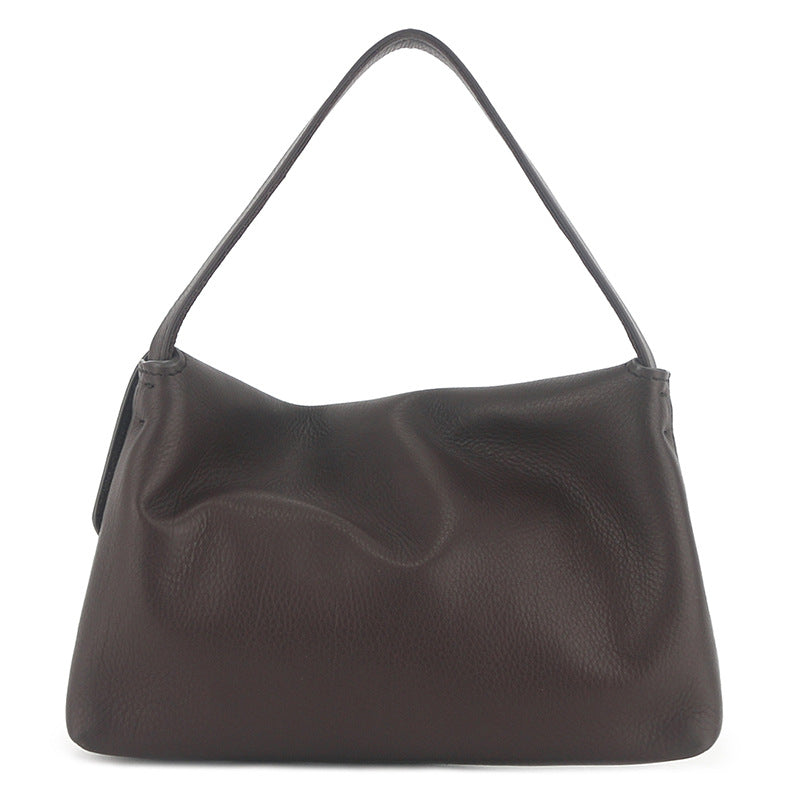 Women's Cashmere Suede Button Simple Mobile Portable Phone Bags