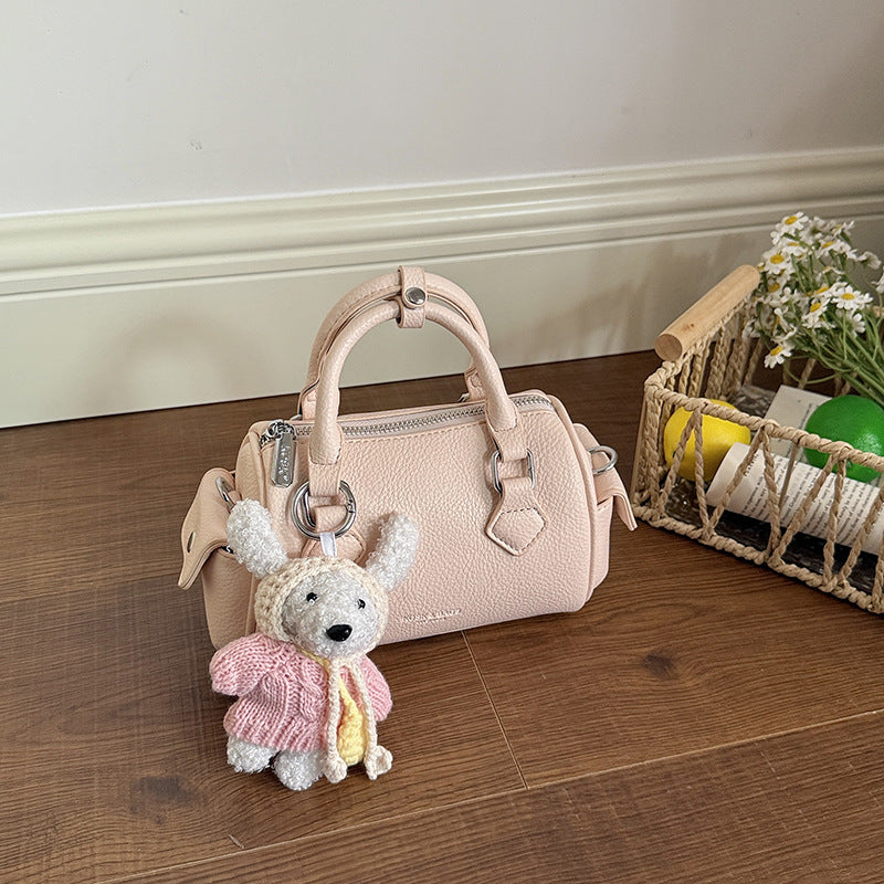 Women's Fashion Simple Boston Versatile High Quality Women's Handbag