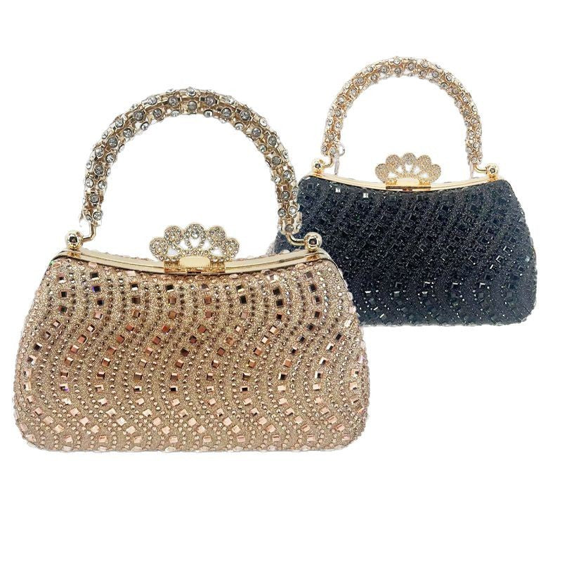 Women's High-grade Light Luxury Diamond Banquet Fashion Dinner Bag