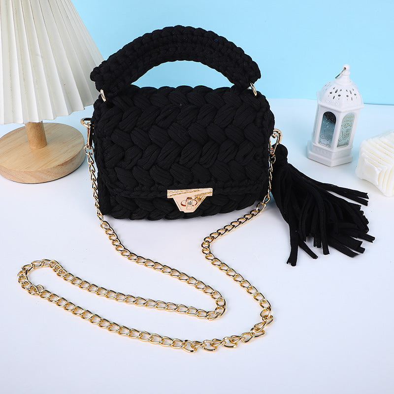Women's Spring Ya Woven Cloth Chain Women's Messenger Bag