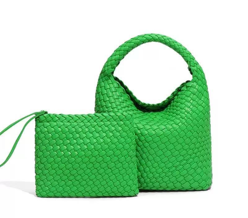 Women's Hand-woven Portable Light Luxury Commuter Mother Women's Handbag